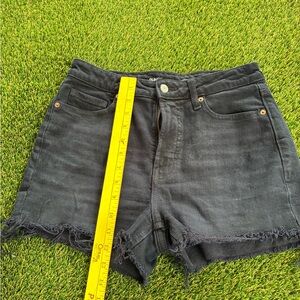 Old Navy Black Denim Cutoff Shorts